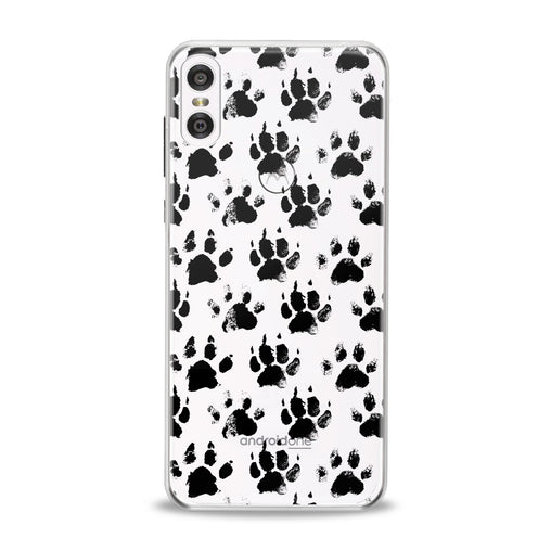 Lex Altern Doggy Paws Pattern Motorola Case