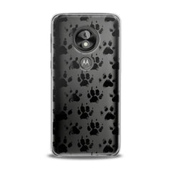 Lex Altern TPU Silicone Motorola Case Doggy Paws Pattern