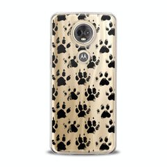 Lex Altern TPU Silicone Motorola Case Doggy Paws Pattern