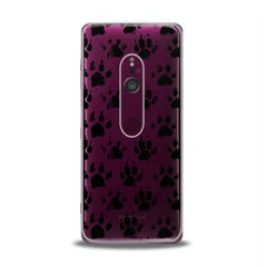 Lex Altern TPU Silicone Sony Xperia Case Doggy Paws Pattern