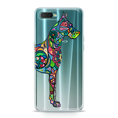 Lex Altern TPU Silicone Oppo Case Colorful Dog