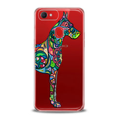 Lex Altern TPU Silicone Oppo Case Colorful Dog