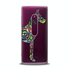 Lex Altern TPU Silicone Sony Xperia Case Colorful Dog