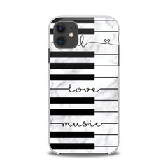 Lex Altern TPU Silicone iPhone Case Lovely Piano Keys