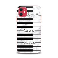 Lex Altern TPU Silicone iPhone Case Lovely Piano Keys