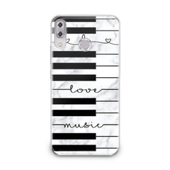 Lex Altern TPU Silicone Asus Zenfone Case Lovely Piano Keys