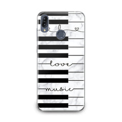 Lex Altern TPU Silicone Asus Zenfone Case Lovely Piano Keys