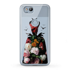 Lex Altern TPU Silicone Google Pixel Case Floral Maleficent