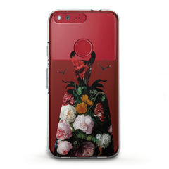 Lex Altern TPU Silicone Google Pixel Case Floral Maleficent