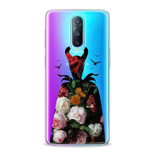 Lex Altern Floral Maleficent Oppo Case