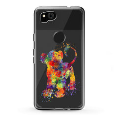 Lex Altern Google Pixel Case Colorful Lion