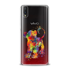 Lex Altern TPU Silicone VIVO Case Colorful Lion