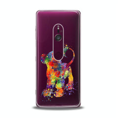 Lex Altern TPU Silicone Sony Xperia Case Colorful Lion