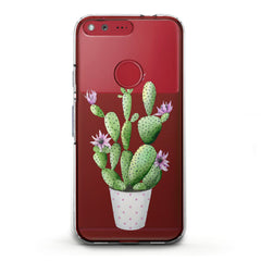 Lex Altern TPU Silicone Google Pixel Case Cactus Plant Art