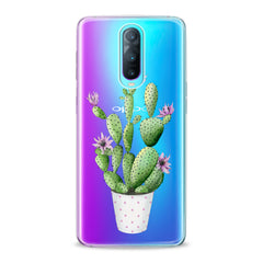 Lex Altern TPU Silicone Oppo Case Cactus Plant Art