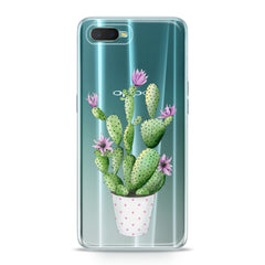 Lex Altern TPU Silicone Oppo Case Cactus Plant Art