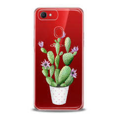 Lex Altern TPU Silicone Oppo Case Cactus Plant Art