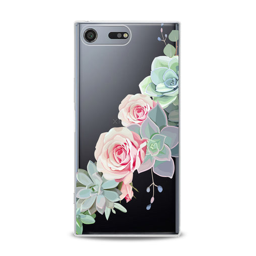 Lex Altern Succulent Roses Sony Xperia Case