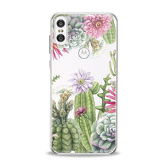 Lex Altern TPU Silicone Motorola Case Floral Cactus