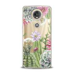 Lex Altern TPU Silicone Motorola Case Floral Cactus