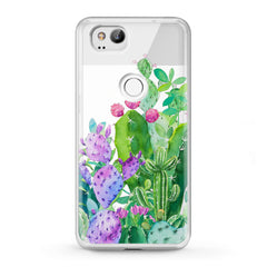 Lex Altern TPU Silicone Google Pixel Case Cacti Bloom