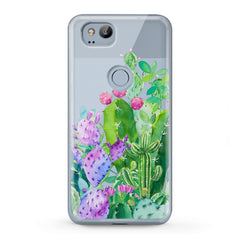 Lex Altern TPU Silicone Google Pixel Case Cacti Bloom