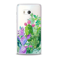 Lex Altern TPU Silicone HTC Case Cacti Bloom