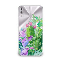 Lex Altern TPU Silicone Asus Zenfone Case Cacti Bloom