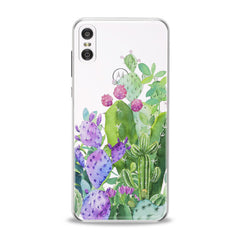 Lex Altern TPU Silicone Motorola Case Cacti Bloom