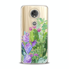 Lex Altern TPU Silicone Motorola Case Cacti Bloom