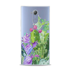 Lex Altern TPU Silicone Sony Xperia Case Cacti Bloom