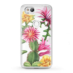 Lex Altern TPU Silicone Google Pixel Case Cacti Flowers