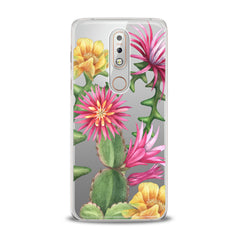 Lex Altern TPU Silicone Nokia Case Cacti Flowers