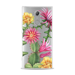 Lex Altern TPU Silicone Sony Xperia Case Cacti Flowers