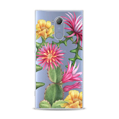 Lex Altern TPU Silicone Sony Xperia Case Cacti Flowers