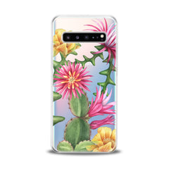 Lex Altern TPU Silicone Samsung Galaxy Case Cacti Flowers