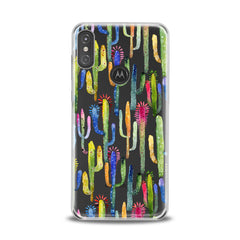 Lex Altern TPU Silicone Motorola Case Colorful Cacti