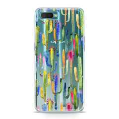 Lex Altern TPU Silicone Oppo Case Colorful Cacti