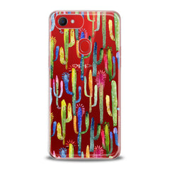 Lex Altern TPU Silicone Oppo Case Colorful Cacti