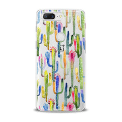 Lex Altern TPU Silicone OnePlus Case Colorful Cacti