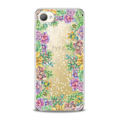 Lex Altern TPU Silicone HTC Case Colorful Succulent