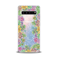 Lex Altern TPU Silicone Samsung Galaxy Case Colorful Succulent