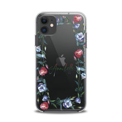 Lex Altern TPU Silicone iPhone Case Floral Hoop