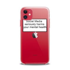 Lex Altern TPU Silicone iPhone Case Social Media Quote