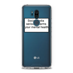 Lex Altern TPU Silicone LG Case Social Media Quote