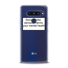 Lex Altern TPU Silicone LG Case Social Media Quote