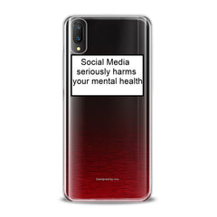 Lex Altern TPU Silicone VIVO Case Social Media Quote