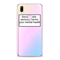 Lex Altern TPU Silicone VIVO Case Social Media Quote