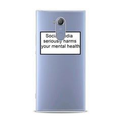 Lex Altern TPU Silicone Sony Xperia Case Social Media Quote