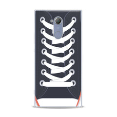 Lex Altern TPU Silicone Sony Xperia Case White Shoelaces